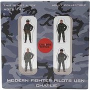 CA72WS03 1/72 アメリカ海軍 戦闘機パイロット フィギュア Charlie [ミニカー パーツ]