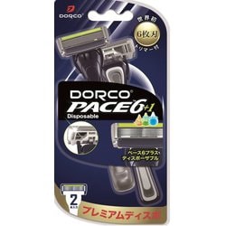 カミソリ 2本入り ドルコ PACE6 Plus 2B