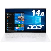 Core i7-8500Y/16GB/516GB SSD/ドライブなし/14.0型/Windows 10 Home/日本語配列/ムーンストーンホワイト SF714-52T-A76Y/W