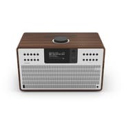 SUPERCD Bluetoothスピーカー ウォルナットシルバー SRCDWS