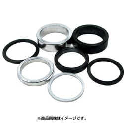 アルミスペーサー 25.4mm 2mm厚 ブラック