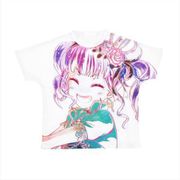バンドリ！ガールズバンドパーティ！ Ani-Art フルグラフィックTシャツ 宇田川あこ ユニセックス サイズ M [キャラクターグッズ]