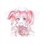 バンドリ！ガールズバンドパーティ！ Ani-Art フルグラフィックTシャツ 丸山彩 ユニセックス サイズ L [キャラクターグッズ]