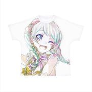 バンドリ！ガールズバンドパーティ！ Ani-Art フルグラフィックTシャツ 若宮イヴ ユニセックス サイズ M [キャラクターグッズ]