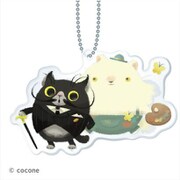 猫のニャッホ ～ニャ・ミゼラブル～ アクリルキーチェーン ゴーギャン＆モネ [キャラクターグッズ]