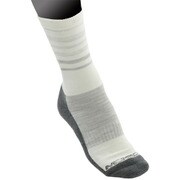 GEOGRAPHY LIGHT CREW SOCKS MSCNJ1X 39オフホワイト Lサイズ [アウトドア ソックス]