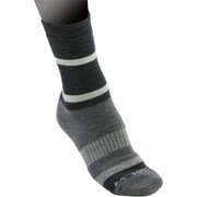 GEOGRAPHY MID CREW SOCKS MSCNJ0X 93 ディムグレー Lサイズ [アウトドア ソックス]