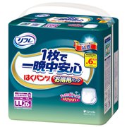 リフレ はくパンツ1枚で一晩中安心 LLサイズ 26枚