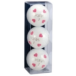 ヨドバシ Com キャスコ Kasco ゴルフボール Kira Crystal キラクリスタル ホワイト ハート 1スリーブ 3球入 通販 全品無料配達
