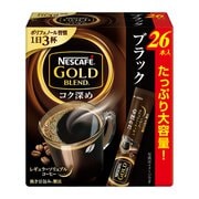 ネスカフェ ゴールドブレンド コク深め スティック ブラック (2g×26P)52g