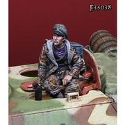 DMF35038 WWII 独 武装SS士官＃1ハッチに座る戦車長 [1/35スケール レジン製ミリタリーフィギュア]