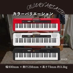 CASIO カシオ ベーシックキーボード Casiotone CT-S200BK ブラック