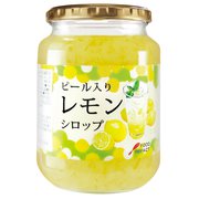 ピール入りレモンシロップ 920g