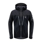スピッツ ジャケット SPITZ JACKET MEN 603906 2C5 TRUE BLACK Sサイズ [アウトドア 防水ジャケット メンズ]