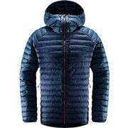 エッセンス ミミック フード ESSENS MIMIC HOOD MEN 604100 TARN BLUE BLUE INK Sサイズ [アウトドア ダウンウェア メンズ]