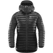 エッセンス ミミック フード ESSENS MIMIC HOOD WOMEN 604101 3TJ SLATE Sサイズ [アウトドア ダウンウェア レディース]