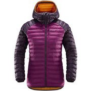 エッセンス ミミック フード ESSENS MIMIC HOOD WOMEN 604101 44Q LILAC ACAI Sサイズ [アウトドア ダウンウェア レディース]