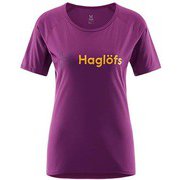 ヤムトランド グラフィック ティー Jamtland Graphic Tee Women 604312 700 Lilac Lサイズ [アウトドア カットソー レディース]
