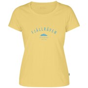Trekking Equipment T-shirt W 89617 124_Pale Yellow Lサイズ [アウトドア カットソー レディース]