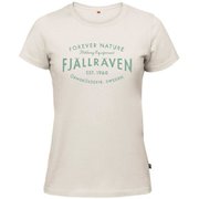 Fjallraven Est. 1960 T-Shirt W 89979 113 Chalk White XSサイズ [アウトドア カットソー レディース]