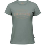 Fjallraven Est. 1960 T-Shirt W 89979 516 Sage Green XSサイズ [アウトドア カットソー レディース]