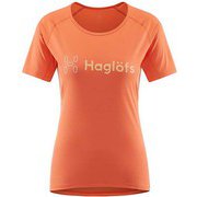 ヤムトランド グラフィック ティー Jamtland Graphic Tee Women 604312 3X2 Coral Pink Lサイズ [アウトドア カットソー レディース]