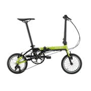 折りたたみ自転車 DAHON ダホン K3 ライム×ブラック 14インチ