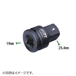 JTC640608 [変換アダプター 19mm→25.4mm]