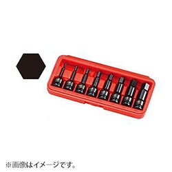 JTCJ408LH [12.7mmロングインパクト6角ソケットセット]