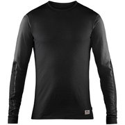 Keb Wool T-shirt LS M 81875 550_Black XL [アウトドア カットソー]