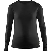 Keb Wool T-Shirt LS W 89753 550_Black XXL [アウトドア カットソー]