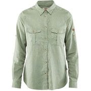 Ovik Travel Shirt LS W 89843 516 Sage Green XSサイズ [アウトドア シャツ レディース]