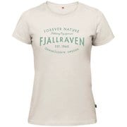 Fjallraven Est. 1960 T-Shirt W 89979  113_Chalk White L [アウトドア カットソー]