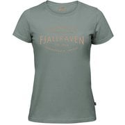Fjallraven Est. 1960 T-Shirt W 89979 516_Sage Green L [アウトドア カットソー]