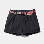 アルゴンヌ ウィメンズ ライトウェイトショーツ L 010 BLACK [アウトドア パンツ]