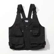 グリーンパインズベスト M 010 BLACK [アウトドア ベスト]