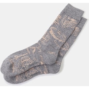 スラブハーバーロングソックス S/M 060 LIGHT GREY [アウトドア ソックス]