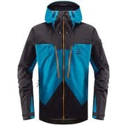 スピッツ ジャケット Spitz Jacket Men (49W) Mosaic Blue Sla  XSサイズ [アウトドア 防水ジャケット メンズ]