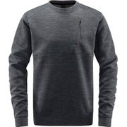 ゴナス ミッド クルー Gonas Mid Crew Men 604279 3V6 Dk Grey Melange Sサイズ [アウトドア スウェット メンズ]