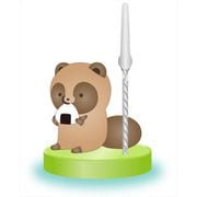 タヌキとキツネ メモスタンド タヌキ [キャラクターグッズ]