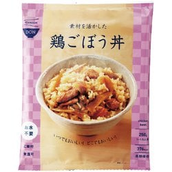 素材を活かした鶏ごぼう丼 635-719