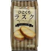 レコンパンスひとくちラスクシュガーバター味 9枚