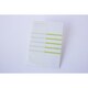 KOBEHA card A6 stripe 20枚入 グリーン