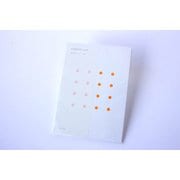 KOBEHA card A6 dot 20枚入 オレンジ