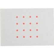 KOBEHA card A6 dot 20枚入 ローズ