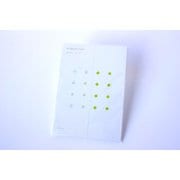 KOBEHA card A6 dot 20枚入 グリーン