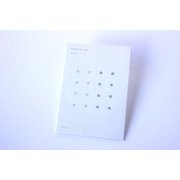 KOBEHA card A6 dot 20枚入 グレー