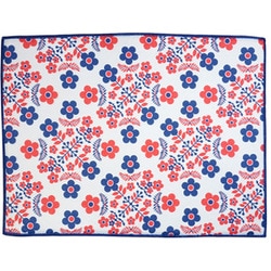 マイクロファイバーキッチン吸水マット チロリアン