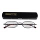 老眼鏡 シニアグラス 度数＋1.00 ブログレー ERD-05-10