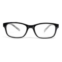 老眼鏡 シニアグラス 度数＋2.50 ブラック ERI-10-25